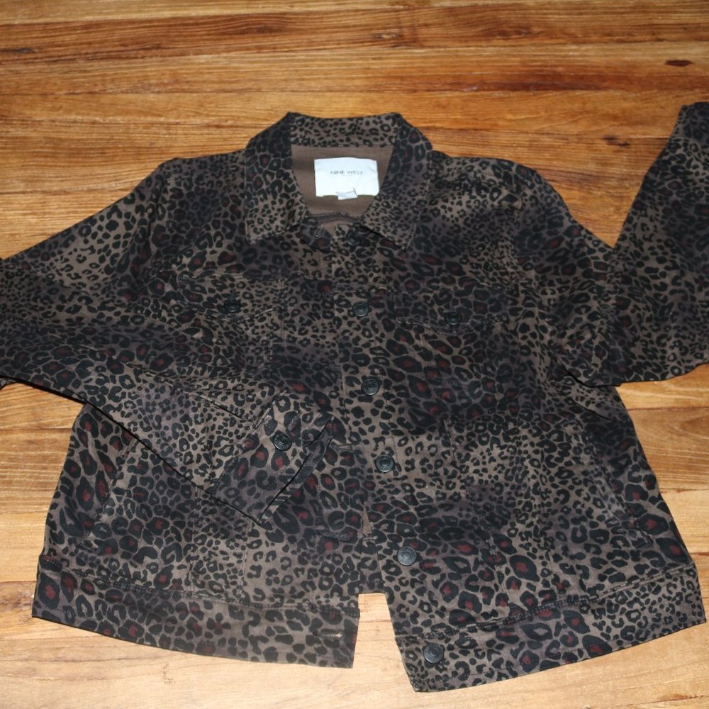 Leopard Print Jacket - Nine West